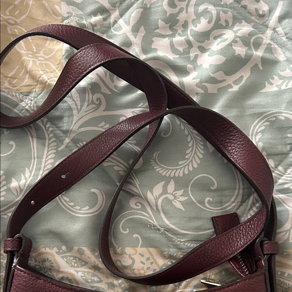 kate spade Pebbled Leather Crossbody Bag in Wine - Picture 2 of 6